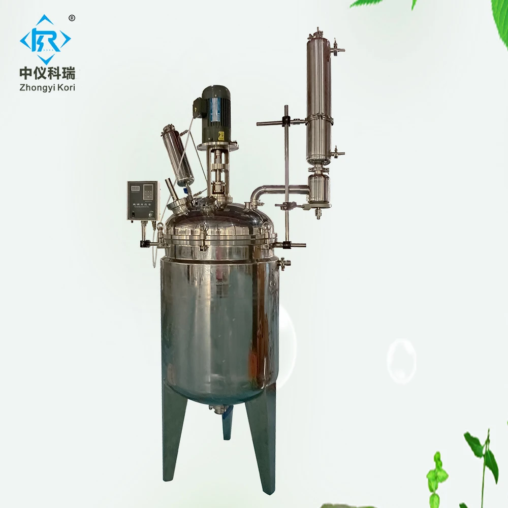 Lab Industrial Stainless Steel  Jacketed reactor  price