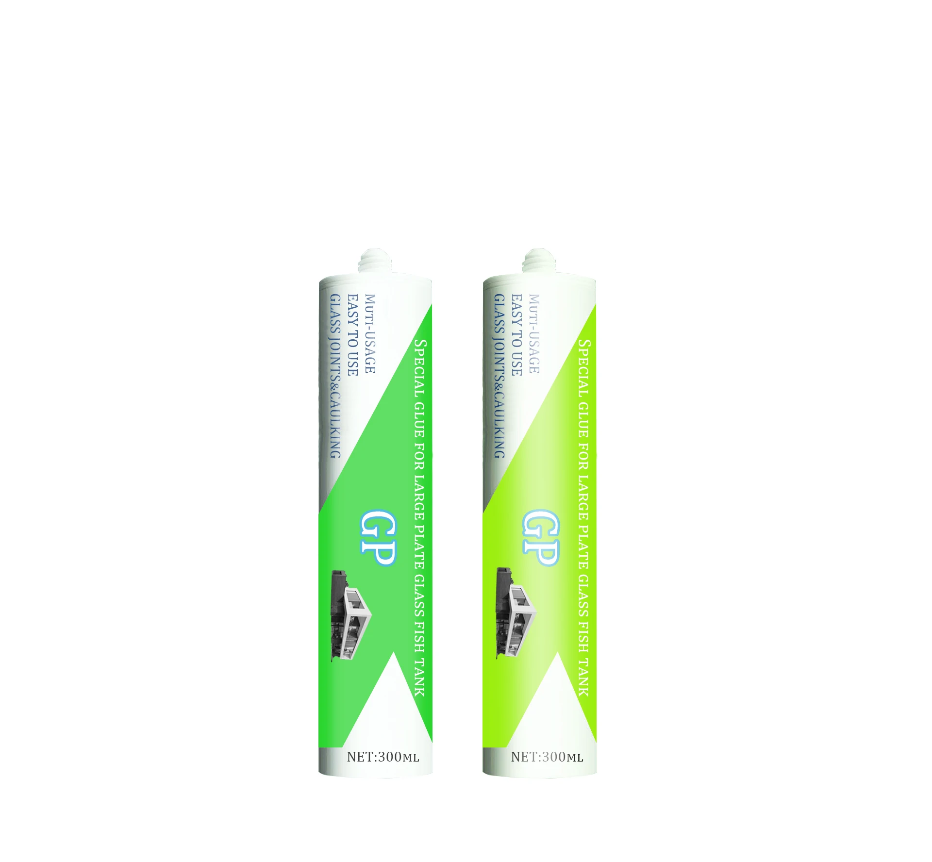 300Ml Good Price Acidic Aluminum Gp Waterproof Glue Silicone Adhesive Sealant