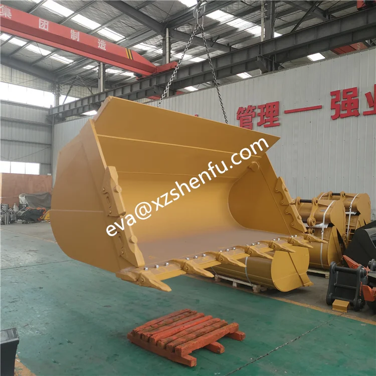 966 loader bucket heavy duty rock bucket with 4.2cubic