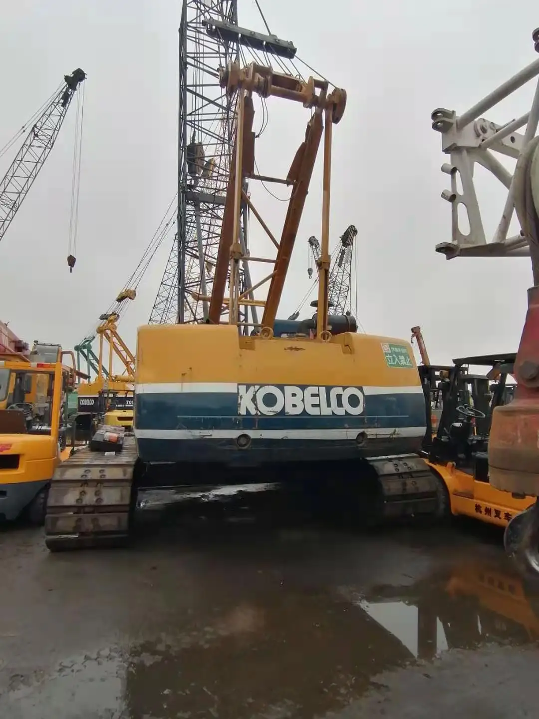 original Ko belco 55 ton mobile crane 7055