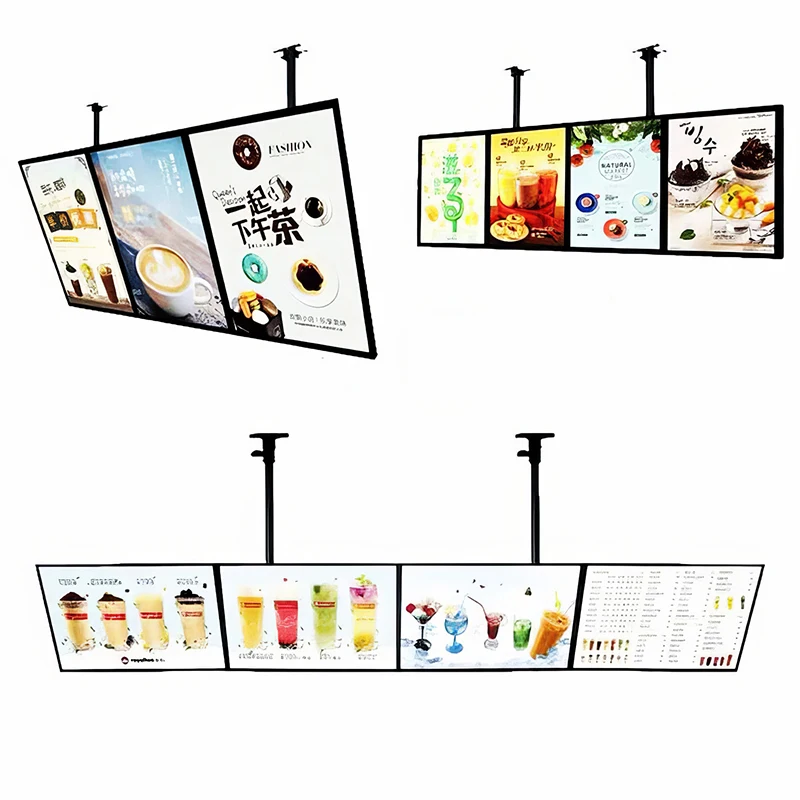 Ultra Slim Lightbox Led Snap Frame Waterproof Led Advertising ultra thin Light Boxes