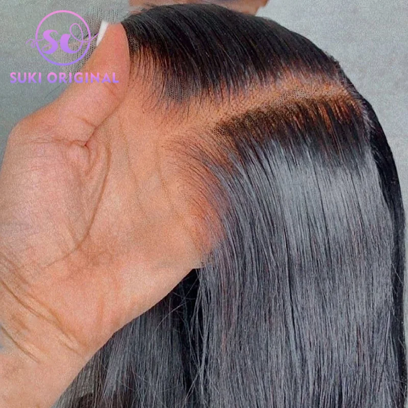 Прозрачный Hd парик шнурка 13x4 13x6 фронта шнурка человеческих волос парики с детскими волосами из прозрачного кружева передние парики для чернокожих женщин