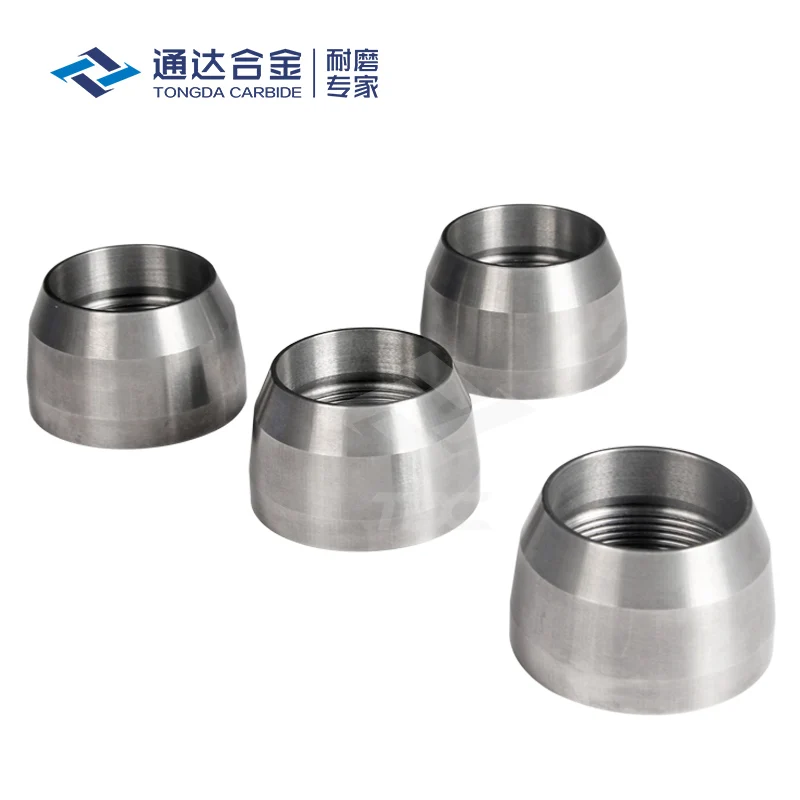 Cemented carbide for MWD/LWD nose cap 650/1200  left threaded with high corrosion tungsten carbide material down hole tools