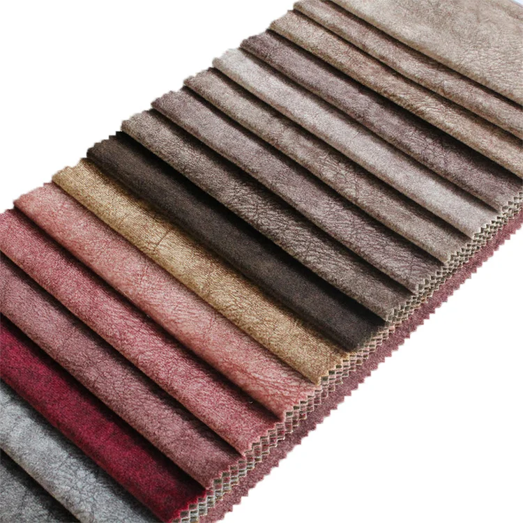 Home textile 100% polyester printing holland velvet sofa fabric knitting upholstery holland velvet for sofa furniture fabric