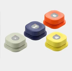 New Product Pet Dog Interactive Training Toy Sound Button Recording Sounder Toy