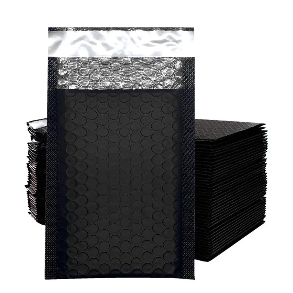 Custom Logo Bubble Mailer Bag Eco Friendly Bubble Mailer Wrap Envelope Bubble Air Wrap Polymailer Bags For Shipping Packaging
