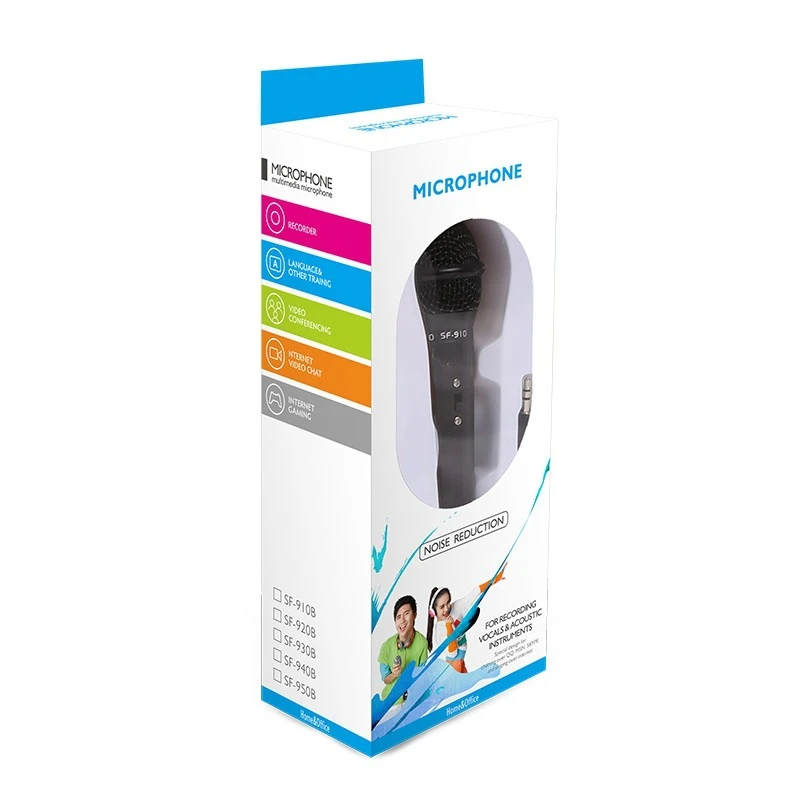 
SF-910 Wired Microphone 3.5mm Microphone With Tripod Computer Microphones 