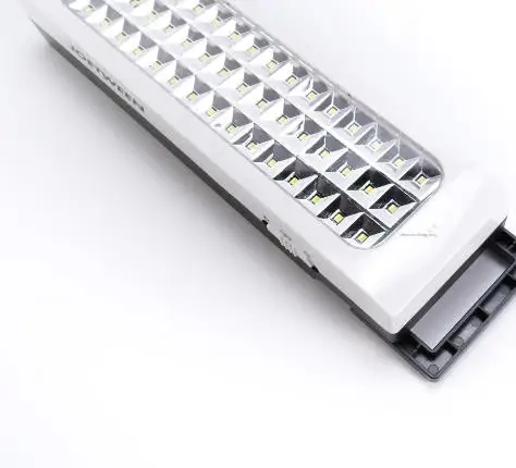 solar charging emergency lamp portable rechargeable LED light with build-in solar panel