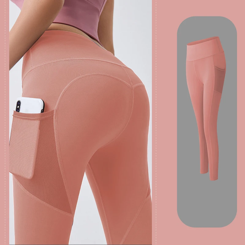 PASUXI Wholesale Workout Clothing Sport Gym Athleisure High Waist Fitness Leggings Custom Women Yoga Pants With pockets