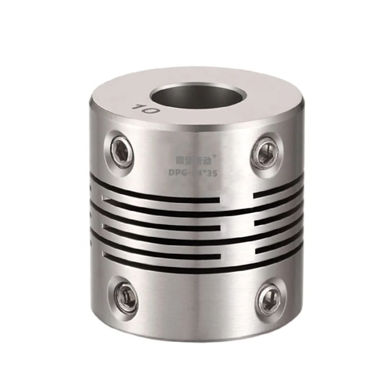 New Product DPG Flexible Stainless Steel Shaft Couplings Stainless Steel Shaft Couplings Stainless Steel  Parallel Wire Clamping