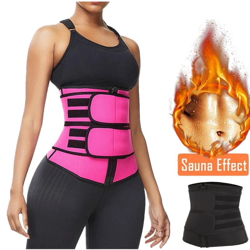 Custom Logo Waist Trainer for Women Sauna Sweat Vest Hot Neoprene Sauna Suit Workout Top Sports Girdle Body Shaper