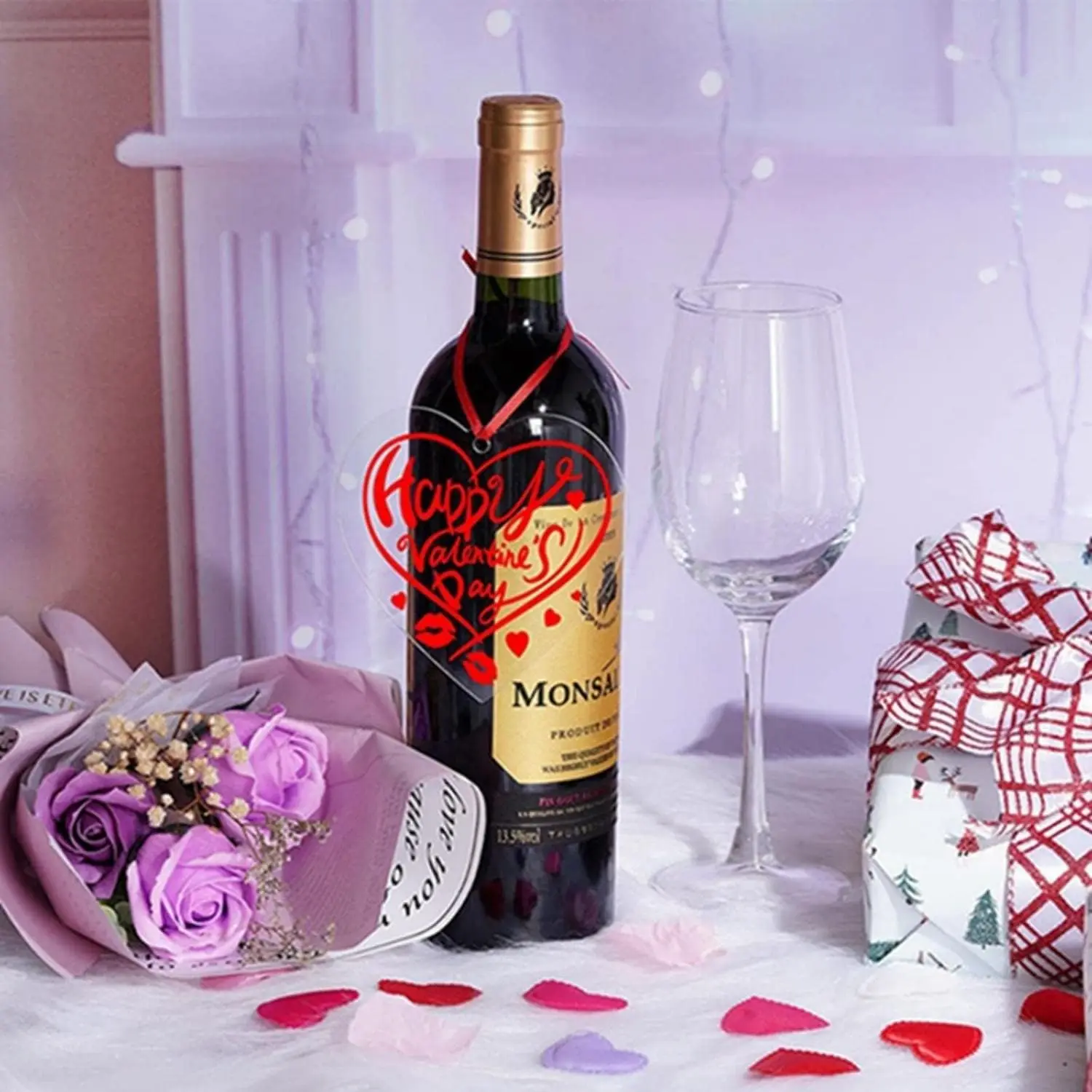 DIY GIFT Acrylic Keychain Blanks Heart Clear Acrylic key tag Blanks Shape Plain chain