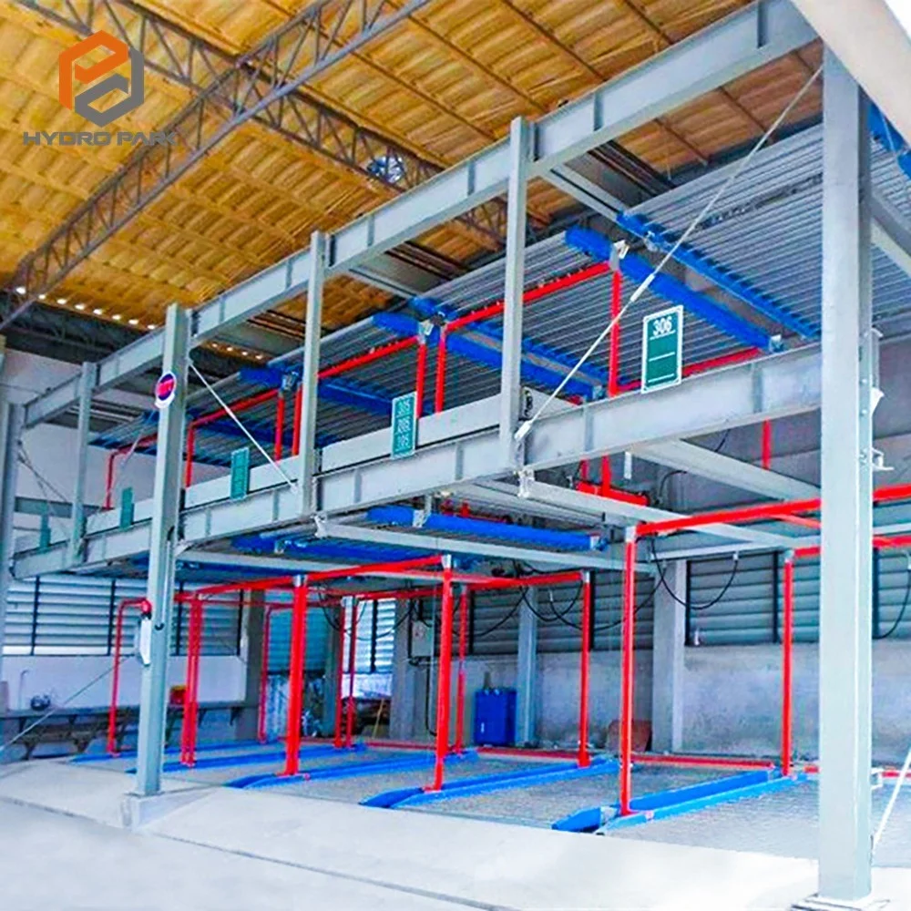 2-15 Levels Puzzle Car Park Equipment Intelligent Car Parking System