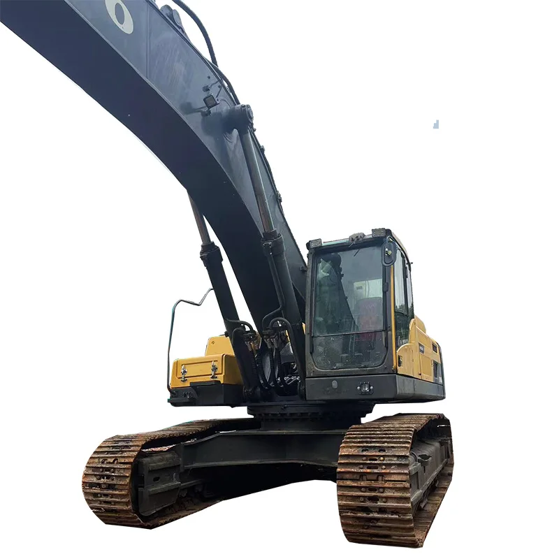 Высокое качество б/у Volvo EC480 Большой Гусеничный экскаватор Kubota 3 м Объем ковша с незаменимым двигателем Penta