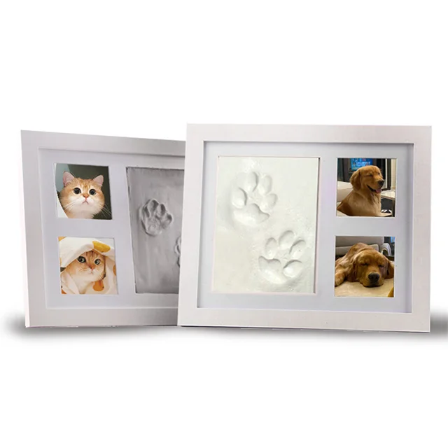 Artop Wholesale Hand Foot Print Frame Baby Clay DIY Photo frame