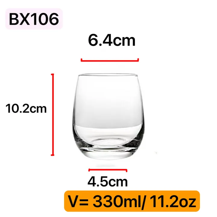 150 Glass Factory Wholesale Logo Custom Stemless Wine Glass Personalized Stemless Wine Glass Set For Wedding