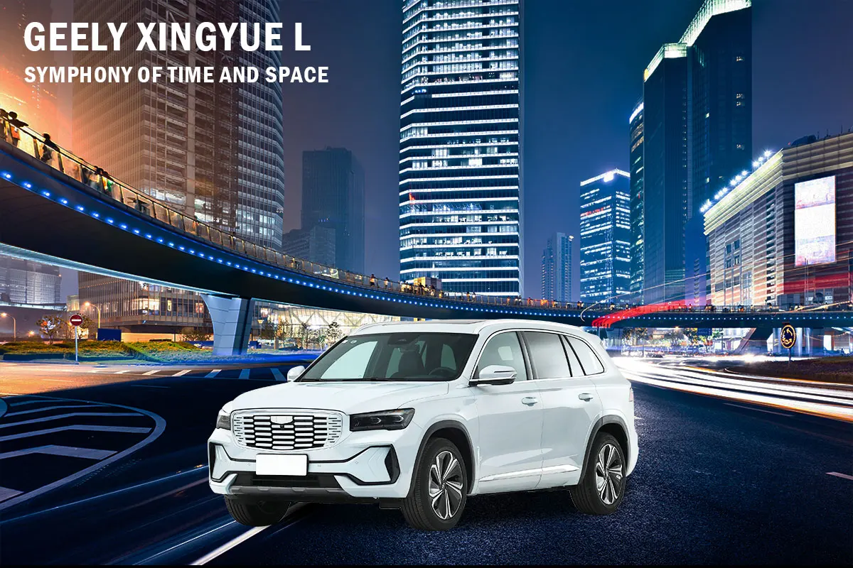 Used Geely Monjaro 2023 New Gasoline Fuel Cars at 4wd Flagship Luxury LED Electric Leather Turbo Dark Multi-function ACC Automatic