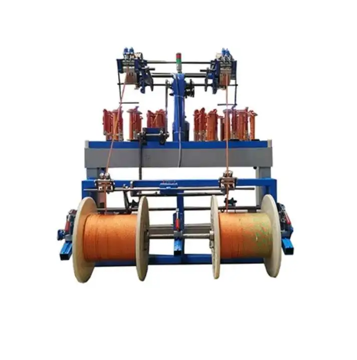 High Speed Soft Garden Hose Jacquard Harness Cord Braiding Machine