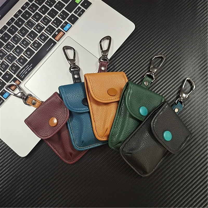 Wholesale Custom Logo PU Leather Faraday Rfid Block Pouch Car Key Fob Protective Case Signal Blocking Car Key Pouch