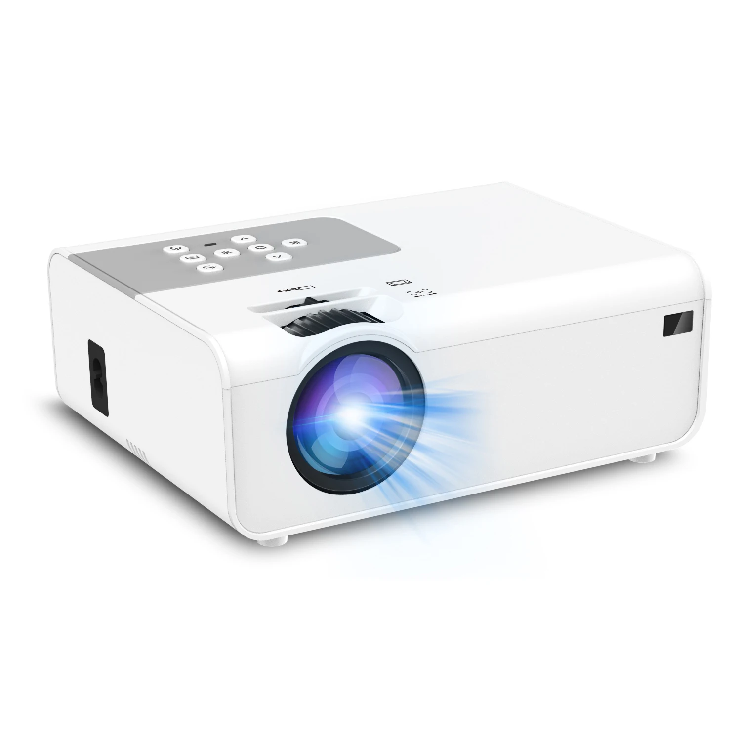 Competitive Price Mini Projector P92 Projector 4K Support HD Home Theater Movie Projectors Portable Proyector With free stand
