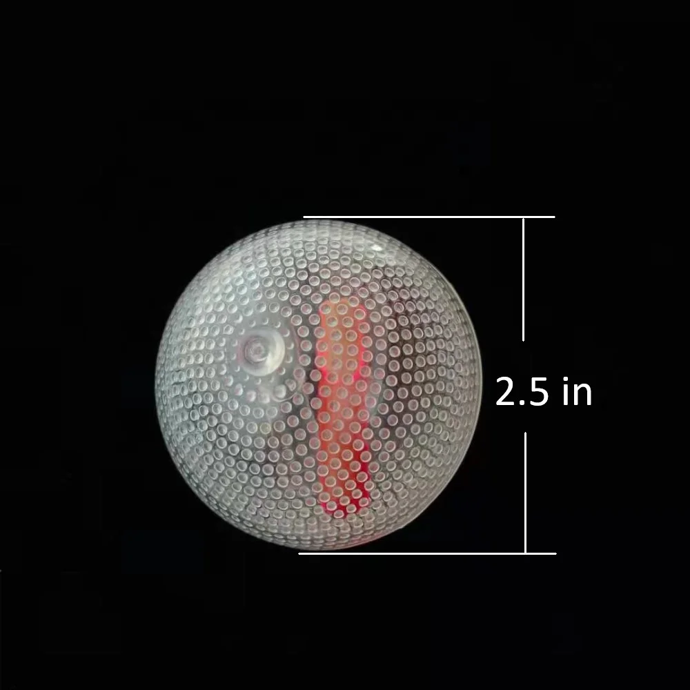 POPGLO Glowstick 2.5 in. Bouncing Toy Balls