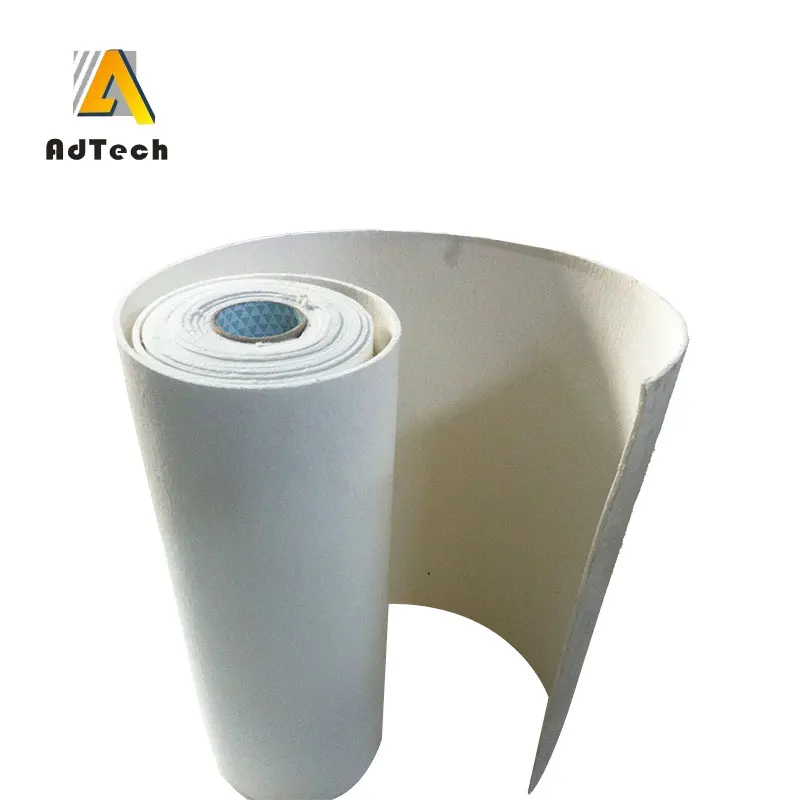 Refractory  High Temperature Insulation Ceramic fiber Paper For Aluminum Foundry