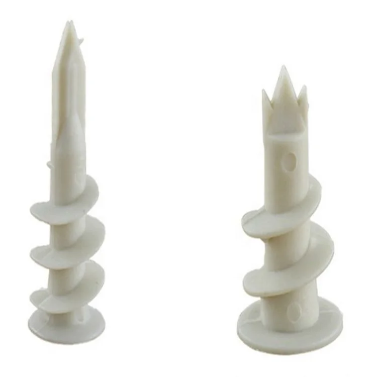 plastic nylon self drilling nylon drywall screw anchor