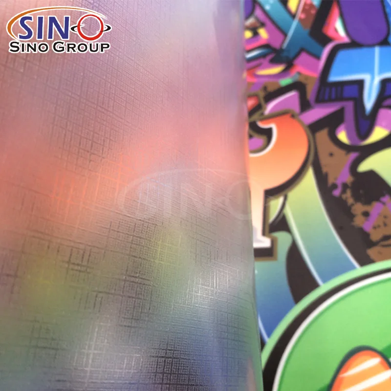 High Quality Eco Solvent Printing Matte PVC Flooring Cold Lamination Vinyl Film