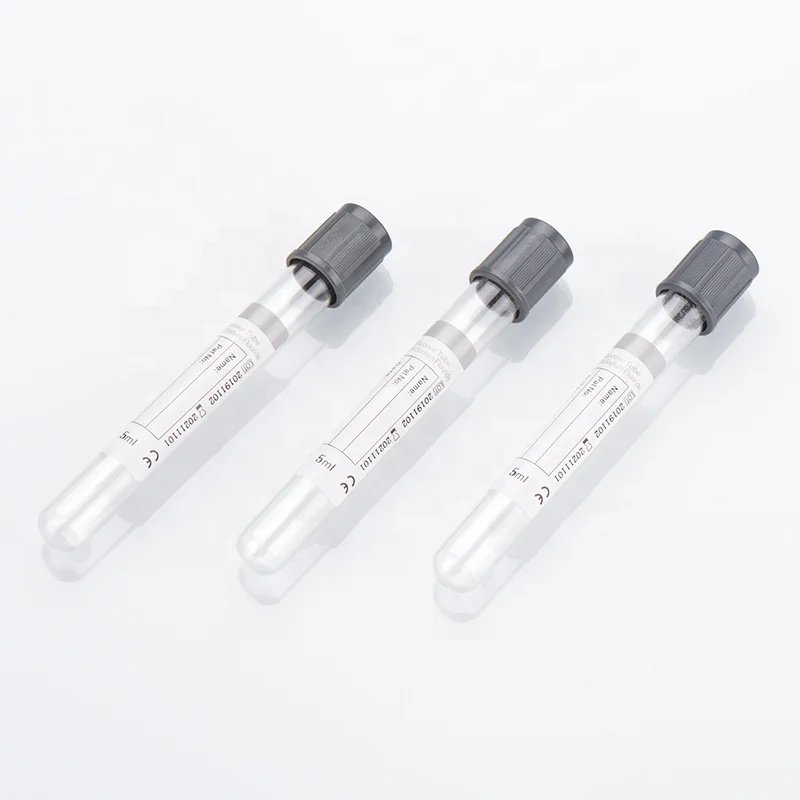 
Disposable vacuum blood tube 2ml potassium oxalate 