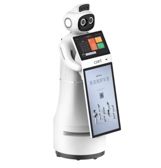GFAI  Intelligence Facial Recognition Reception  Service Robot in Hotel