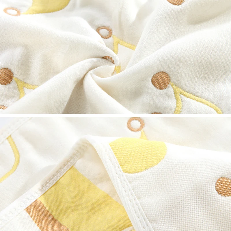 6-layer peanut type cotton baby show reusable nappies washable breath baby cloth diaper