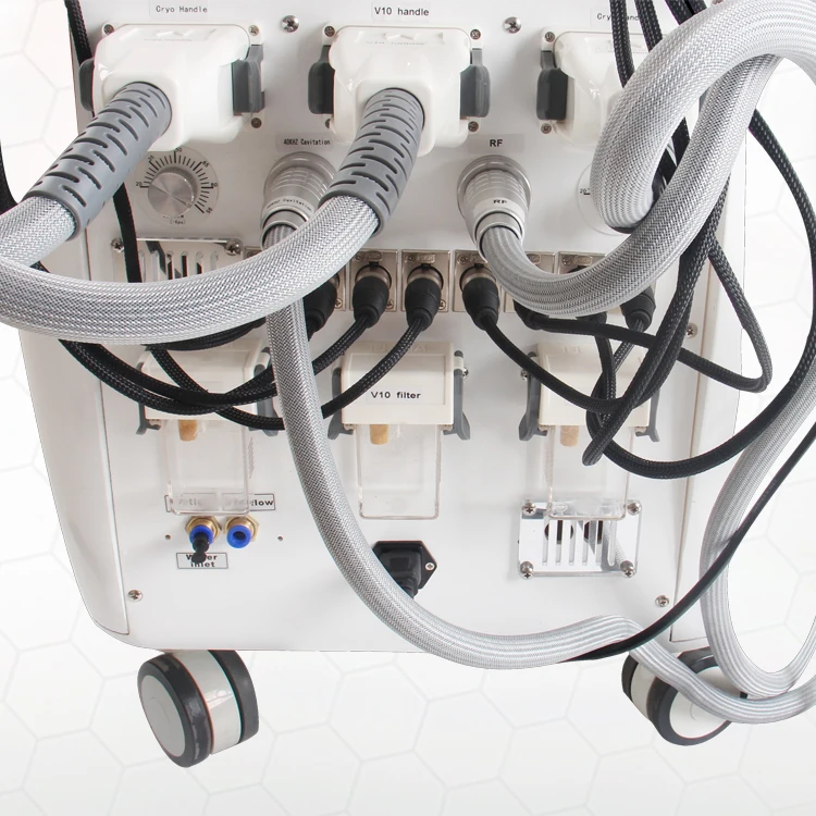 V9 Vacuum Roller Vela Body Shape 40k Cavi Massage Mechanism Cyro Slimming Body Shaping Radio Frequency