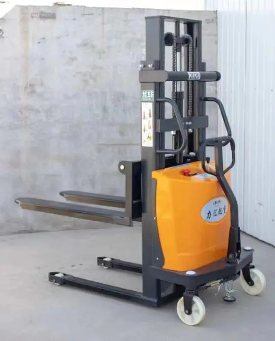 Stacker Arcade Game Machine Semi Electric Walking Semi-Electric Stacker 1T*1.6M