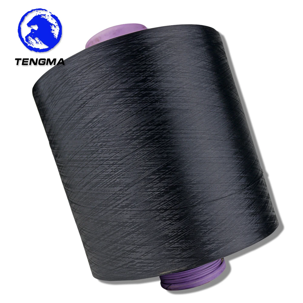 factory wholesale colored high tenacity 50D/48F polyester dty yarn