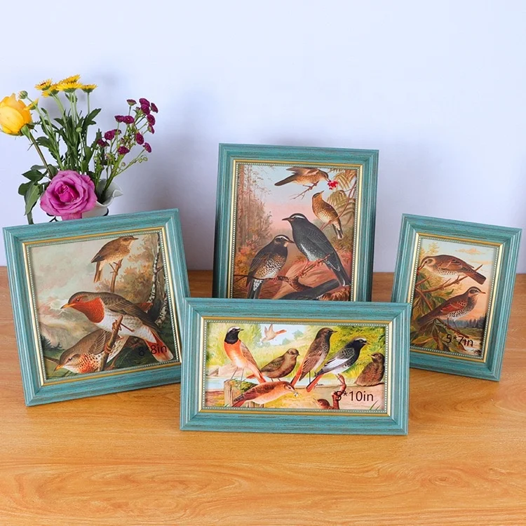 12x12 inches Wholesale Gold PS Plastic Photo Frames
