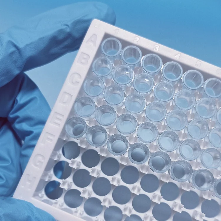 EPD-9608   laboratory supplies  Medical PS High Absorption  Detachable 8-strip or  12 strip 96 Well microplates Elisa Plate