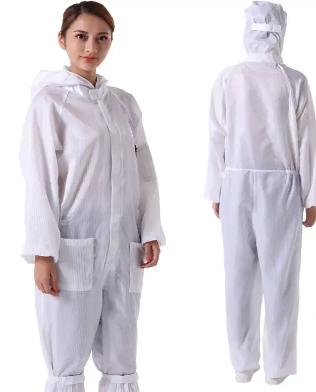 Esd lab coat /anti-static clothing for Food industry/ Antistatic Cleanroom Coat