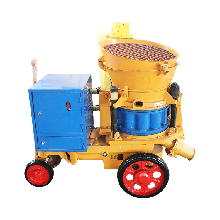Shotcrete Concrete Pump Sprayer Nozzle Electric Power Spraying Machine 5m3/h Refractory Gunning Machine