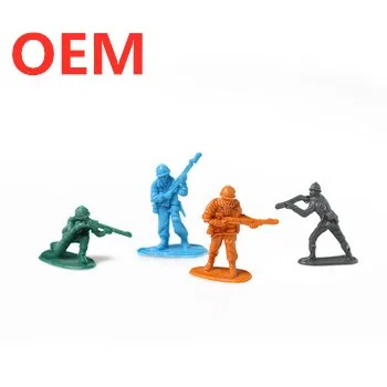 Custom Plastic Figures Toy Personalized plastic soldier miniature set