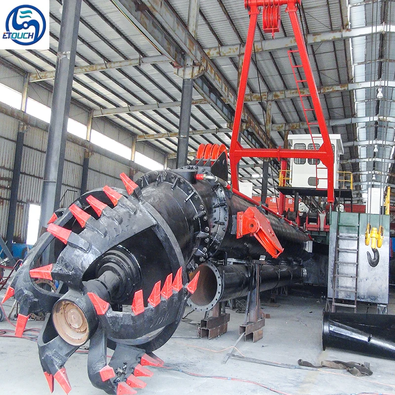 China dredger 18 inch Hydraulic cutter suction dredger/river digging sand dredger/dredging machine