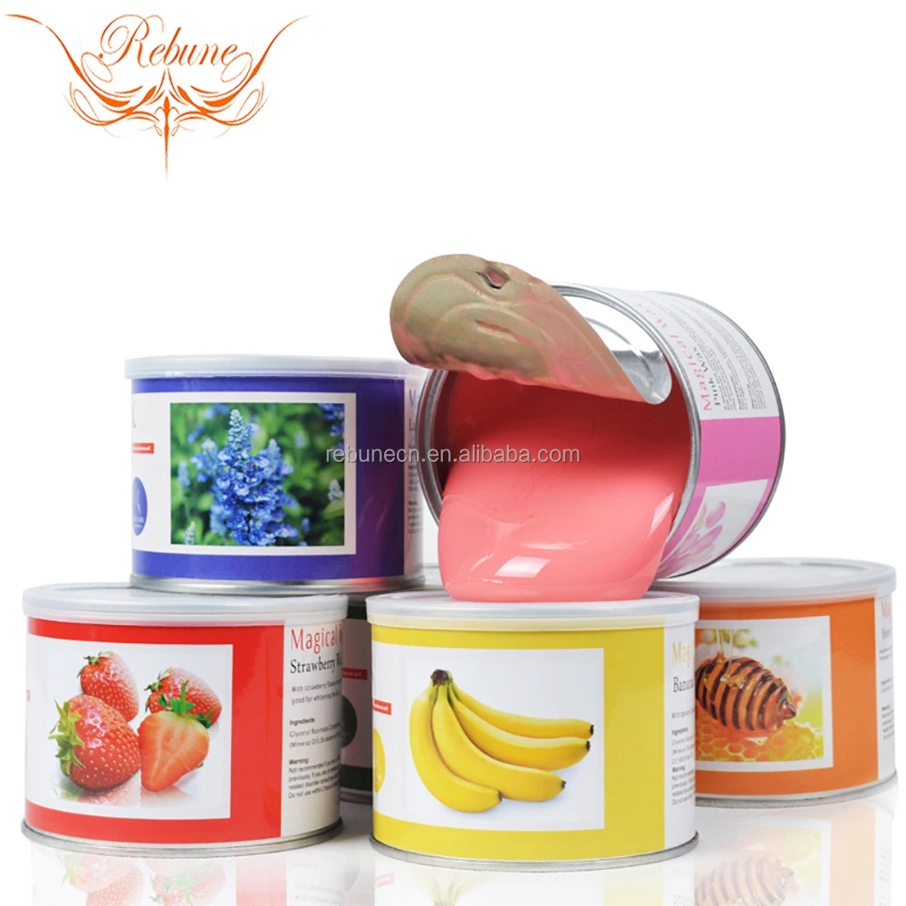 Factory Price Soft Hair Removal Wax with Strips 400g Soft Strip Depilatory Wax for Beauty Skin