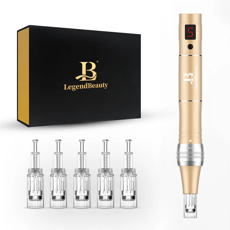 2019 Newest Wireless Derma Pen Powerful  Microneedle Dermapen Meso Rechargeable microneedle therapy system device