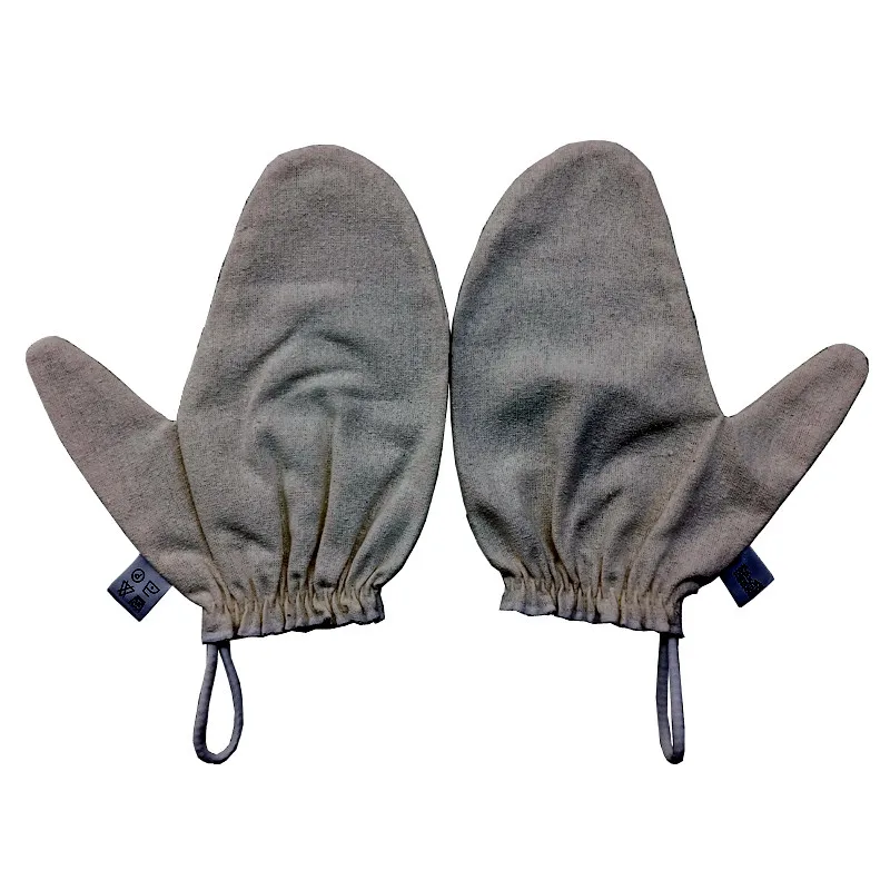 Массажные перчатки garshana из Необработанного Шелка