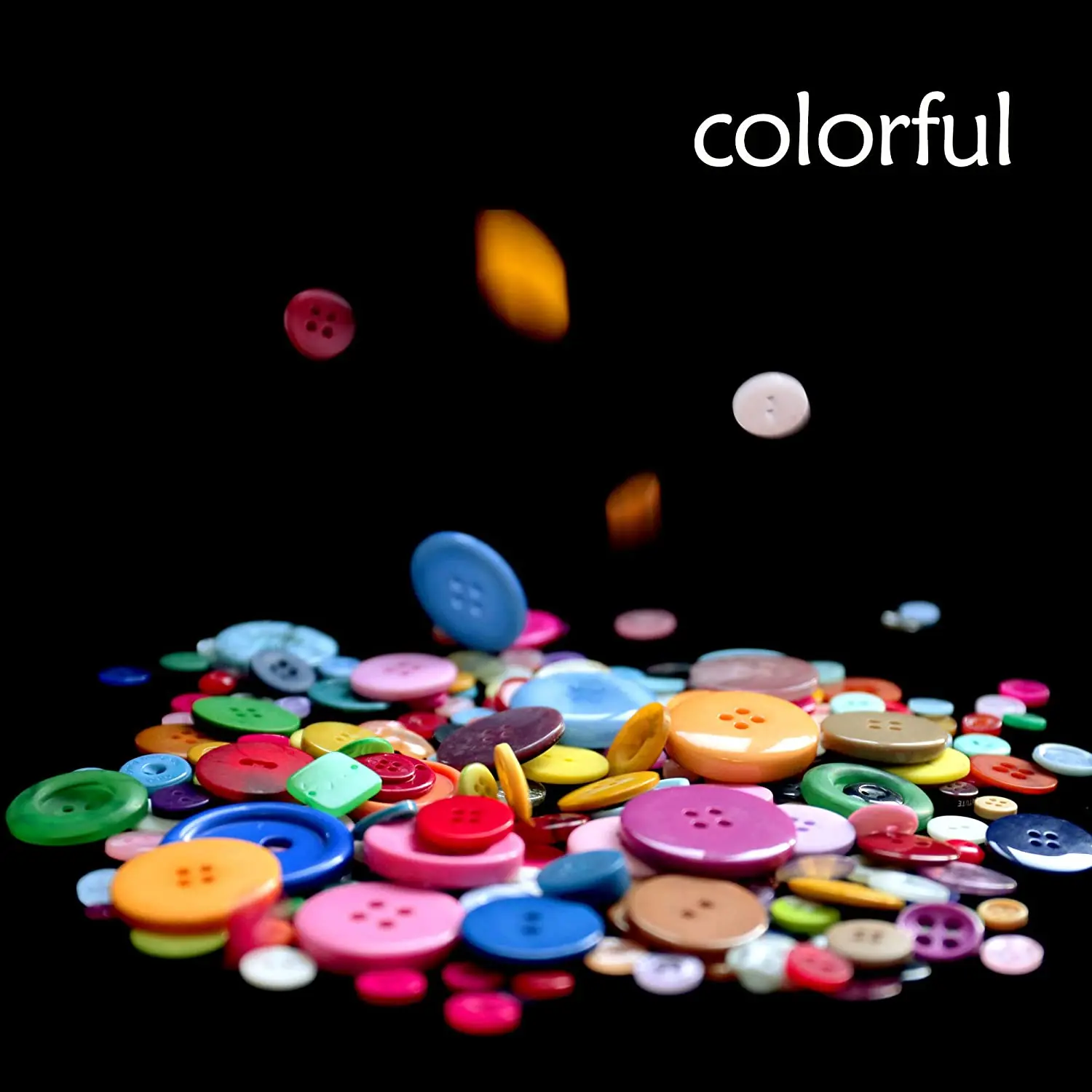 Arts and Crafts Supplies Craft Kits Set with Canvas, Acrylic Paint, Buttons