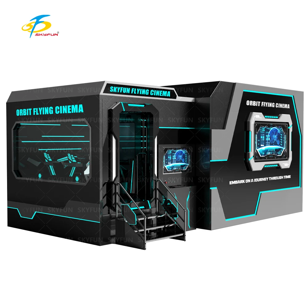 New Invention Custom Seat Immersive 3D Naked Track Theatre Professional Flying Cinema For Sale