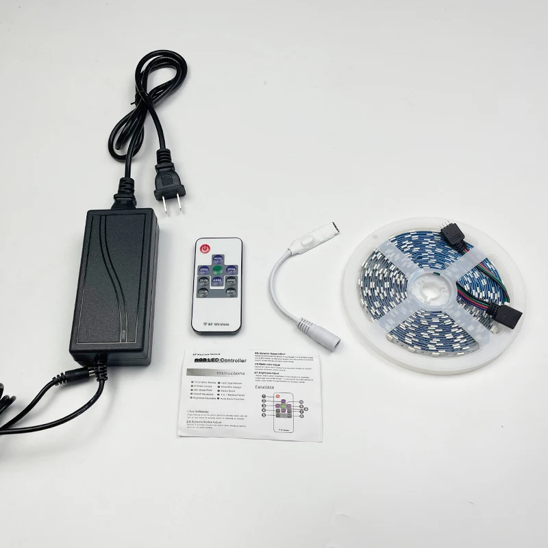 Brand New DIY Indoor RGB Color-Changing Soft Flex LED Strip with Self-adhesive Tape for Projector Screen