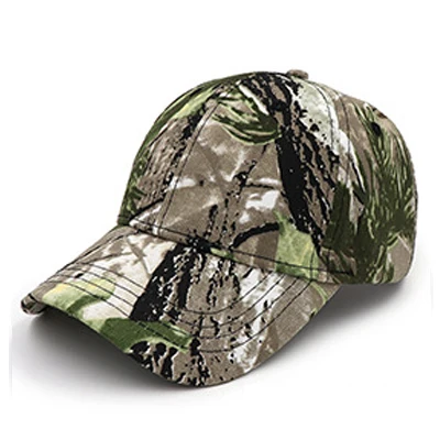 OEM hot sale  camo embroidery logo real tree camo hat camouflage baseball caps hats real tree hat