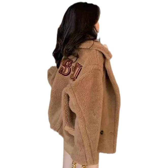 Wholesale Winter Warm Teddy Jacket Women High Quality Faux Rabbit Fur Teddy  Bear Coat Women