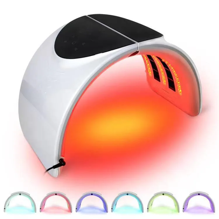Factory Price Anti aging aesthetic equipment negative ion face photo dynamic facial lifting red infrared led light therapy