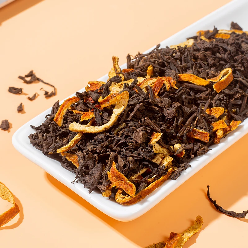 Апельсиновый чай Pu-erh высококачественные китайские чайные пакетики объемная упаковка для хранения и транспортировки органический
